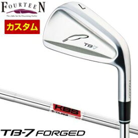 フォーティーン　TB-7　Forged　アイアン　KBS　TOUR　S-TAPER　シャフト　4本セット[＃7-P]　特注カスタムクラブ