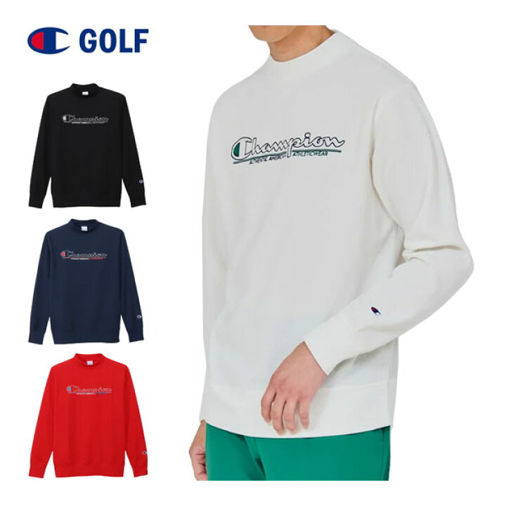 楽天市場】チャンピオン ゴルフ champion GOLF ワッフル モックネック 