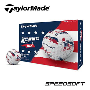 �e�[���[���C�h TaylorMade �X�s�[�h�\�t�g �C���N USA �S���t�{�[�� 1�_�[�X [12������] [���[]