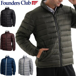 ファウンダースクラブ メンズ ゴルフウエア フルジップ 中綿 ダウン ブルゾン FC-0299W M-O