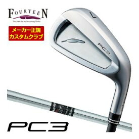 特注カスタムクラブ フォーティーン 2024 PC3 アイアン Elevate MPH95 シャフト 単品[＃5、＃6、＃7、＃8、＃9、PW]