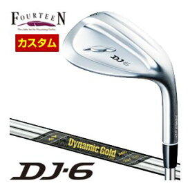 フォーティーン　DJ6　ウエッジ　ダイナミックゴールド　MID　115　シャフト　特注カスタムクラブ