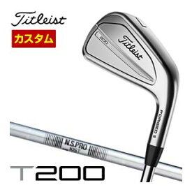 タイトリスト　T200　アイアン　N.S.PRO　105T　シャフト　6本セット[＃5-P]　特注カスタムクラブ