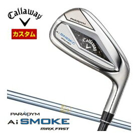 キャロウェイ　パラダイム　Ai　SMOKE　MAX　FAST　アイアン　単品[＃5、AW、GW、SW]　N.S.PRO　850GH　シャフト　特注カスタムクラブ