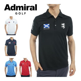 アドミラルゴルフ メンズ ウェア フラッグ 半袖 ポロシャツ ADMA316 M-XL 【あす楽対応】