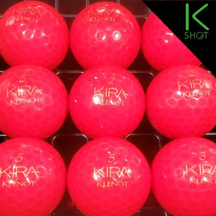 楽天市場 Kasco Kira Klenot 旧 10球 ルビー 赤 高品質 送料無料 ゴルフボール ロストボール キャスコ 中古 ごるふ仙人