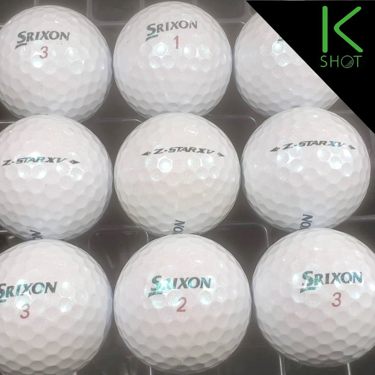 激安セール】 SRIXON Z-STAR XV 2021年モデル 10球 パールグリーン ゴルフボール ロストボール