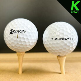 【SRIXON】Z-STAR ダイヤモンド 21年 ホワイト 10球 ★★★★★【高品質】【送料無料】ゴルフボール　ロストボール スリクソン【中古】