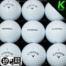 Callaway　MAGNA　10球　ホワイト　★★★★★【高品質】【送料無料】ゴルフボール　ロストボール　キャロウェイ【中古】