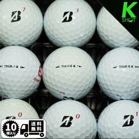 BRIDGESTONE　TOURB　X　22年　ホワイト　10球　★★★★★【高品質】【送料無料】ゴルフボール　ロストボールブリヂストン【中古】ブリジストン