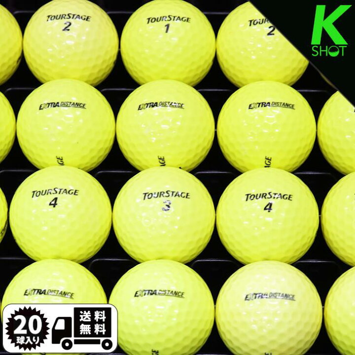 楽天市場】【店内全品P10倍】TOURSTAGE EXTRADISTANCE 20球 イエロー 