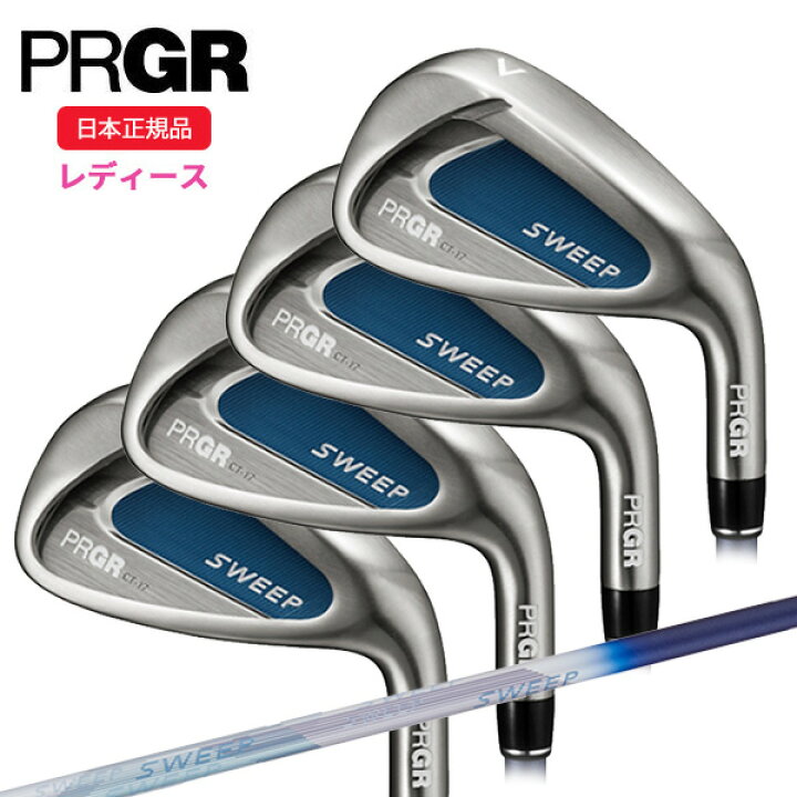 楽天市場】(即納)プロギア レディース SWEEP(スイープ) アイアンセット  