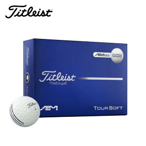 (���[)�^�C�g���X�g(Titleist) 2026 �c�A�[�\�t�g(TOUR SOFT) AIM BLUE �S���t�{�[�� 1�_�[�X(12��) 2026�N���f�� (���{���K�i)