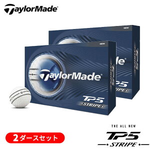 �y2�_�[�X�Z�b�g�z�e�[���[���C�h(TaylorMade) 2026 TP5 �X�g���C�v �S���t�{�[�� 2�_�[�X(24��) 2026�N���f�� (���{���K�i)