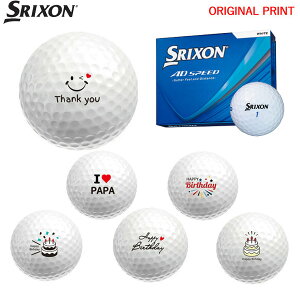 �y�I���W�i���}�[�N�v�����g�{�[��(�[��2-3��)�z�_�����b�v(DUNLOP) �X���N�\�� AD SPEED �S���t�{�[�� 1�_�[�X (12��) 2026�N �o�[�X�f�C�E���b�Z�[�W �}�[�N����