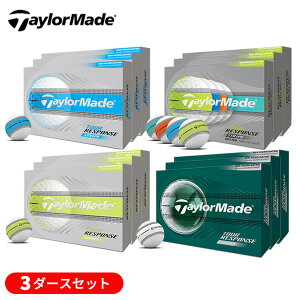 (���[)�y3�_�[�X�Z�b�g�z�e�[���[���C�h(TaylorMade) 2026 �c�A�[���X�|���X �X�g���C�v(TOUR-RESPONSE-STRIPE) �S���t�{�[�� 3�_�[�X(36��) 2026�N���f��(���{���K�i)