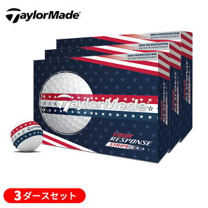 �y3�_�[�X�Z�b�g�z�e�[���[���C�h(TaylorMade) 2026 �c�A�[���X�|���X �X�g���C�v(TOUR-RESPONSE-STRIPE) USA �S���t�{�[�� 3�_�[�X(36��) 2026�N���f��(���{���K�i)