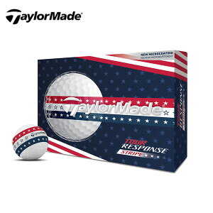 (���[)�e�[���[���C�h(TaylorMade) 2026 �c�A�[���X�|���X �X�g���C�v(TOUR-RESPONSE-STRIPE) USA �S���t�{�[�� 1�_�[�X(12��) 2026�N���f��(���{���K�i)