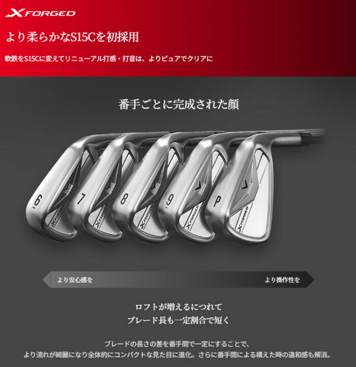 楽天市場】(即納)キャロウェイ(Callaway) Xフォージド(X-FORGED)26 