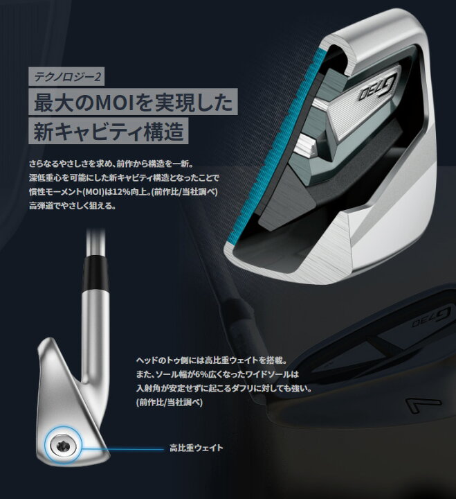 楽天市場】(即納)(クリアランス)(特注完成品)ピンゴルフ(PING) G730 