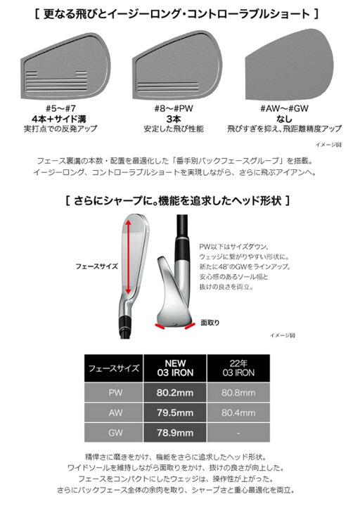楽天市場】(ポイント10倍)(特注 納期2-4週)プロギア 03アイアンセット 