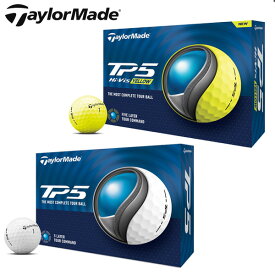 (あす楽対応)テーラーメイド TP5 ゴルフボール 1ダース(12球) 2024年モデル (日本正規品)【ASU】