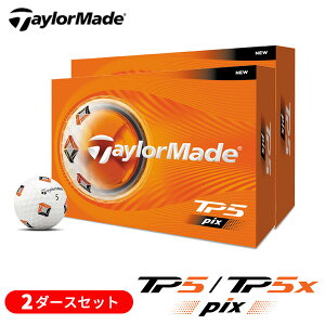 �y2�_�[�X�Z�b�g�z�e�[���[���C�h(TaylorMade) 2026 TP5-pix(�e�B�[�s�[�t�@�C�u�E�s�b�N�X) �S���t�{�[�� 2�_�[�X(24��) 2026�N���f�� (���{���K�i)