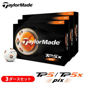 (���[)�y3�_�[�X�Z�b�g�z�e�[���[���C�h(TaylorMade) 2026 TP5x-pix(�e�B�[�s�[�t�@�C�u�G�b�N�X�E�s�b�N�X) �S���t�{�[�� 3�_�[�X(36��) 2026�N���f�� (���{���K�i)