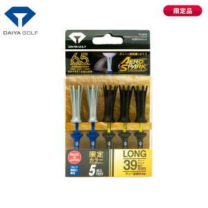 (����i)�_�C���S���t(DAIYA GOLF) �e�B�[ �G�A���X�p�[�N�e�B�[ �����O 65���N5�{�Z�b�g TE-6020 (39mm) 2025�N