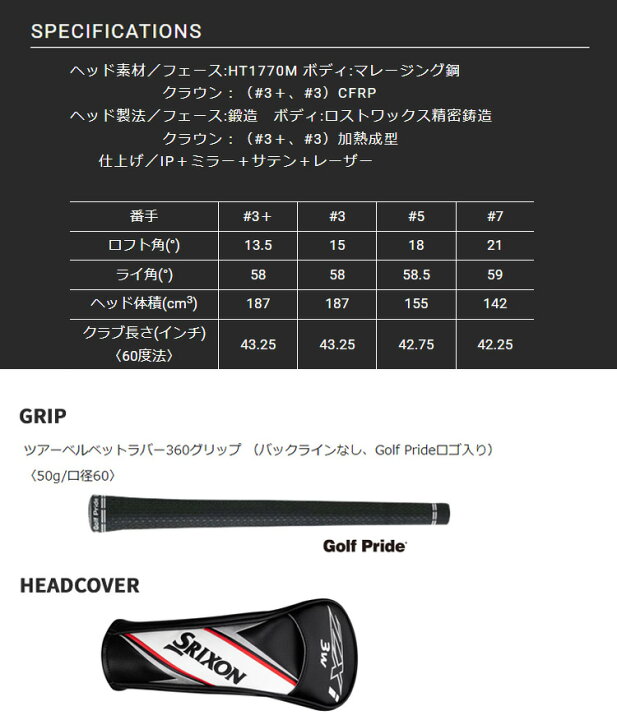 楽天市場】(ポイント5倍)(特注 納期3-6週) ダンロップ スリクソン ZXi 