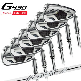 (ポイント10倍)(特注 納期5-7週) ピンゴルフ G430 アイアンセット(6本 #6-PW,45) AMTツアーホワイト シャフト 2022年モデル (日本正規品)