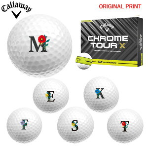 �y�I���W�i���}�[�N�v�����g�{�[��(�[��2-3��)�z�L�����E�F�C �N�����c�A�[X(CHROME TOUR-X) 360 �C�G���[�X�g���C�v �S���t�{�[�� 1�_�[�X (12������) 2025�N���f�� �A���t�@�x�b�gB �}�[�N����