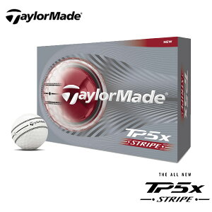 (���[)�e�[���[���C�h(TaylorMade) 2026 TP5x �X�g���C�v �S���t�{�[�� 1�_�[�X(12��) 2026�N���f�� (���{���K�i)