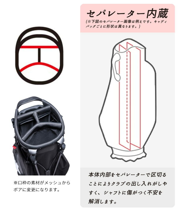 楽天市場】(即納)タイトリスト プレミアム スタンド キャディバッグ 