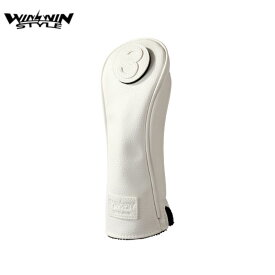 WINWIN STYLE ウィンウィンスタイル 新モデル NEO CLASSIC ネオクラシック UT用 HEAD COVER ユーティリティ用ヘッドカバー WHITE 白 UTCN-201 カッコいい オシャレ シンプル メンズ 男性 レディース 女性 ギフト プレゼント 記念日 誕生日 クリスマス コンペ ゴルフ