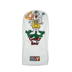 WINWIN STYLE ウィンウィンスタイルCADDY BEAR DW用 HEAD COVER ドライバー用ヘッドカバー WHITE ホワイト HC-407 カッコいい オシャレ シンプル メンズ レディース ギフト プレゼント 記念日 誕生日 クリスマス コンペ 景品 賞品 ゴルフ