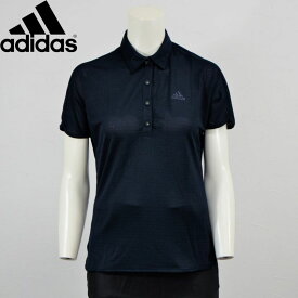 adidas golf アディダス ゴルフ シングルパネル 半袖シャツ ポロシャツ POLO SHIRT 2020春夏モデル レディース ウェア 服 トップス 半袖 CONAVY カレッジネイビー GLD44-FJ4401 ゴルフウェア スポーツ ウォーキング ランニング 通気性 スタイリッシュ 正規品 プレゼント