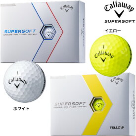 （日本正規品）キャロウェイ スーパーソフト ゴルフボール 1ダース（12球）2023