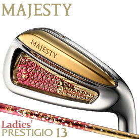 (Ladies)マジェスティゴルフ プレステジオ 13 アイアン4本セット #7-PW（MAJESTY TL760）オリジナルカーボンシャフト 2024