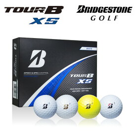 ブリヂストン TOUR B XS ゴルフボール 1ダース （日本正規品）2024