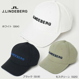 ジェイリンドバーグ ゴルフ J.LINDEBERG 刺繍キャップ（073-51333）2024春夏 メンズ