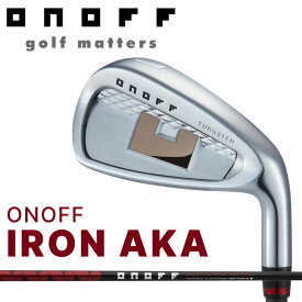 【エントリーでポイント10倍!(11月4日20:00〜11月11日1:59)】オノフ アイアンセット アカ（#6-PW 5本セット）MP-524I オリジナルカーボンシャフト 2024