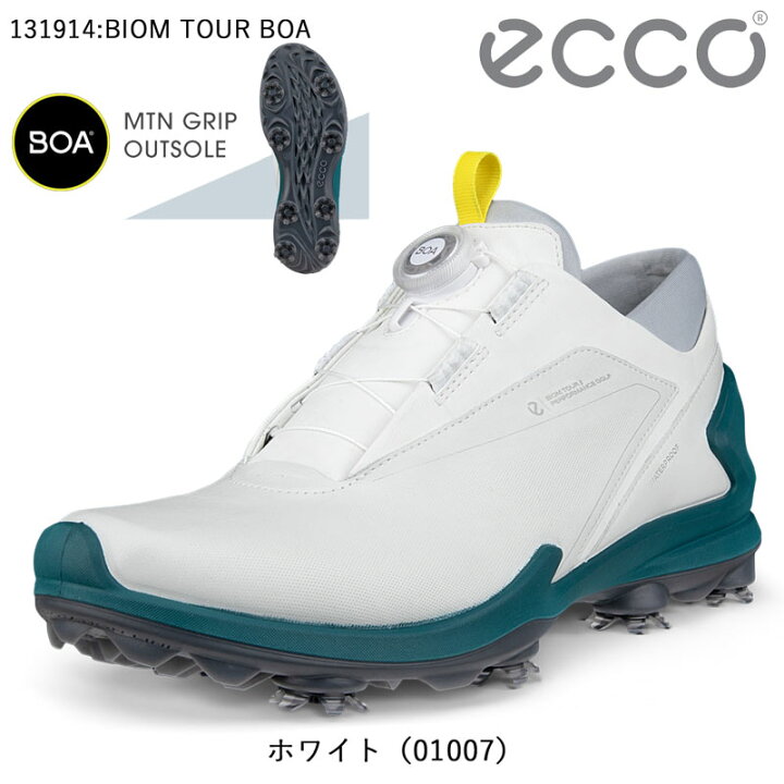 楽天市場】ECCO エコー バイオム ツアー ボア ゴルフシューズ (131914 