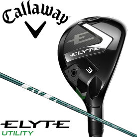【エントリーでポイント10倍!(11月4日20:00〜11月11日1:59)】【セール】2025 キャロウェイ エリート ユーティリティ (VENTUS GREEN 50 for Callaway) オリジナルカーボンシャフト【日本仕様正規品】