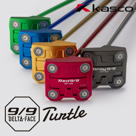 【エントリーでポイント10倍!(11月4日20:00〜11月11日1:59)】（日本正規品）キャスコ 9/9 DELTA-FACE Turtle パター 2025