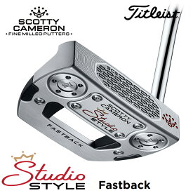 【日本正規品】 タイトリスト スコッティキャメロン スタジオスタイル（Fastback）ファストバック パター 2025