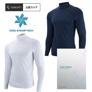 ZEROFIT �A�C�X���b�V�� ICE MESH �����O�X���[�u ���b�N�l�b�N �����A���_�[�E�F�A 2025 ���j�Z�b�N�X�@�t��