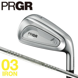 【エントリーでポイント10倍!(11月4日20:00〜11月11日1:59)】プロギア 03 アイアン（#7-PW、AW 5本セット）（スペックスチールIII Ver.2）オリジナルスチールシャフト 2025
