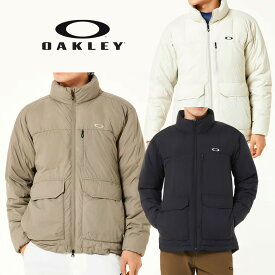 オークリー ゴルフ サプル パデット ジャケット（FOA408141）2025秋冬 中綿 ダブルジップ ストレッッチ