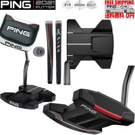 PING 2021PUTTER HARWOOD 34インチ PP59MIDブラック・レッド ピン 2021パター 日本仕様 標準品